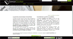 Desktop Screenshot of consoclicker.com